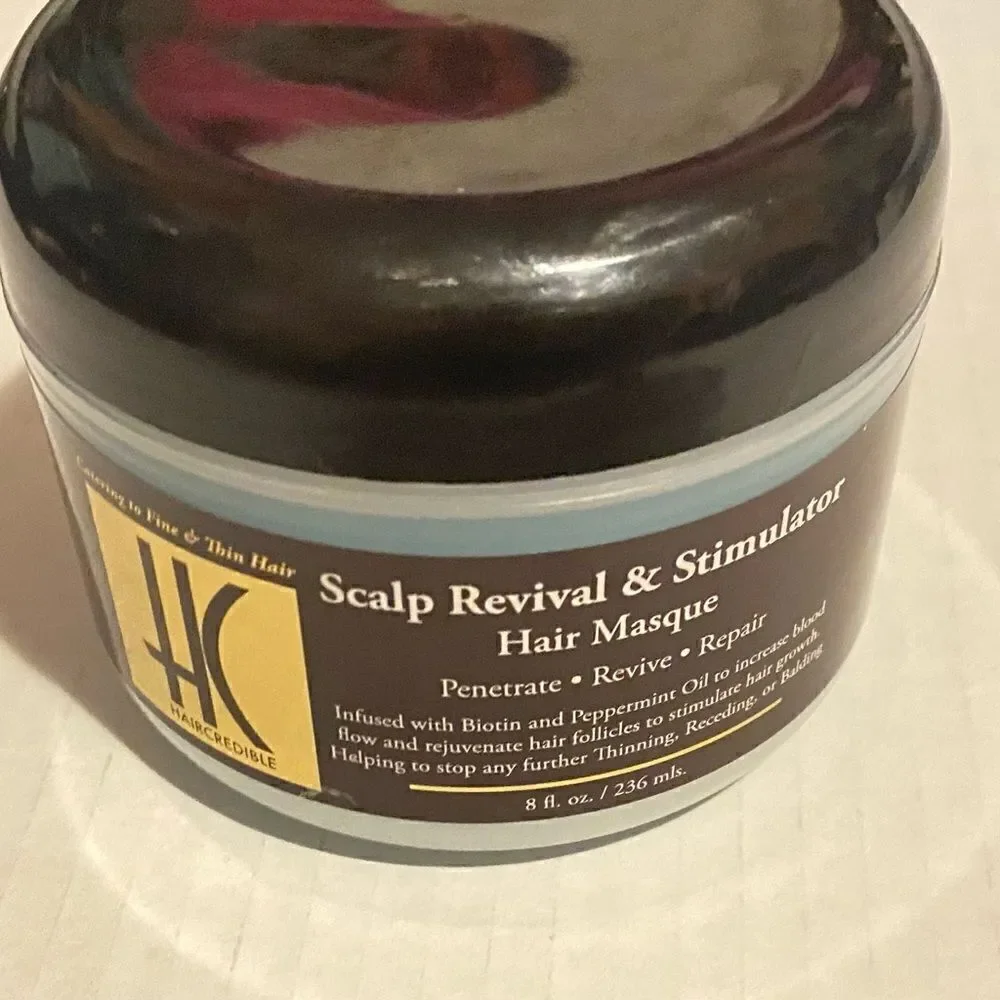 🎉Haircredible Scalp Revival & Stimulator Hair Masque 8 OZ🔥